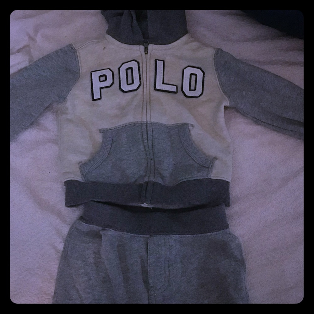 Polo Ralph Lauren baby sweat suit 12m